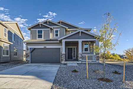 New construction Single-Family house 997 Kolz Pt, Elizabeth, CO 80107 Tabor - photo 0