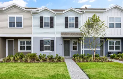 New construction Townhouse house 1336 Stockwell Ave, St. Cloud, FL 34771 null- photo 0