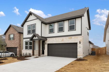 New construction Single-Family house 1917 Fannie Rd, Georgetown, TX 78633 plan Blake - image