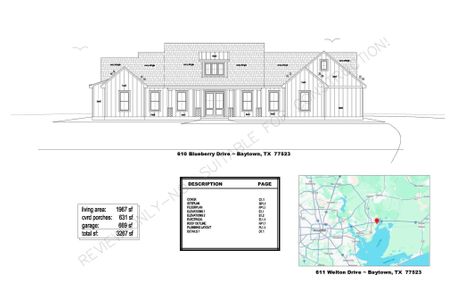 New construction Single-Family house 610 Blueberry Ln, Cove, TX 77523 - image