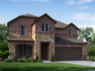 New construction Single-Family house 12505 Sky Crk, Schertz, TX 78154 plan Evergreen (4011) - image