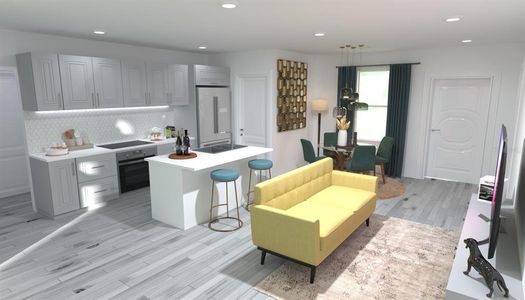 New construction Single-Family house 4963 Pall Mall St E, Kissimmee, FL 34758 plan Buckingham Flex - image