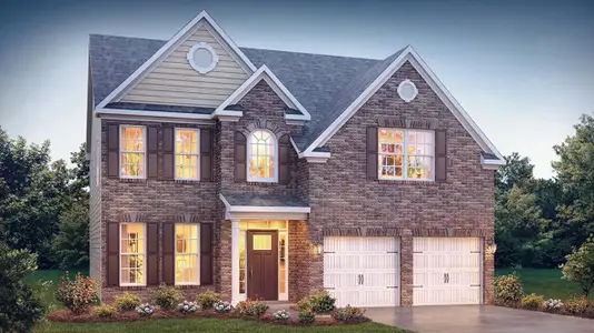 New construction Single-Family house 2037 Winged Elm Wy, Lawrenceville, GA 30045 plan Fleetwood - image