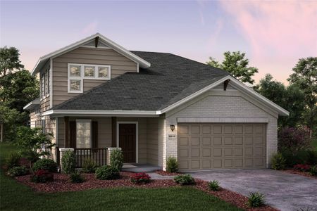 New construction Single-Family house 1050 Blue Oak Boulevard, San Marcos, TX 78666 CHINOOK- photo 0