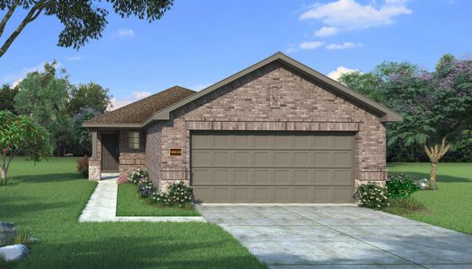 New construction Single-Family house 21303 Catelonia Yew Court, Tomball, TX 77377 Benbrook U- photo 0