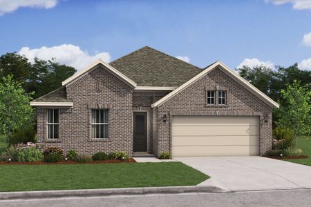 New construction Single-Family house 12011 Upper Meadows Ave, Mont Belvieu, TX 77535 plan Warren - image