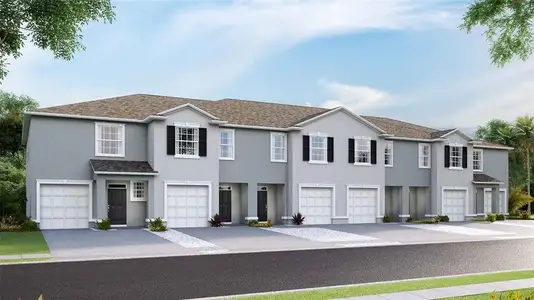 New construction Townhouse house 32413 Welling Blade Lp, Wesley Chapel, FL 33545 - image