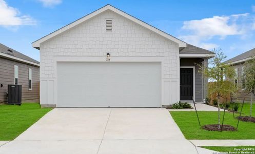 New construction Single-Family house 7539 Burrowing Cobra, San Antonio, TX 78253 Atlantis- photo 0 0