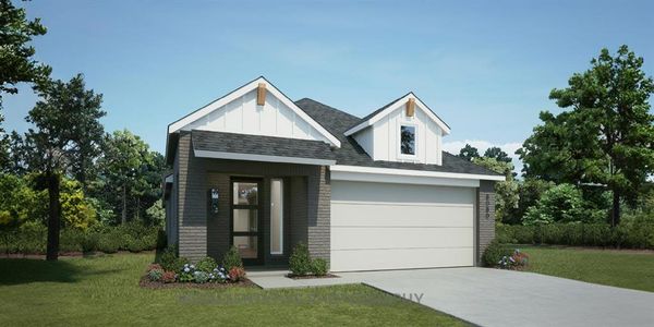New construction Single-Family house 723 Sagebrush Trl, Sherman, TX 75092 plan Vermeer Plan - image