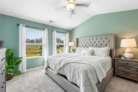 New construction Townhouse house 94 Vickers Point Dr, Fairburn, GA 30213 plan The Chandler II - image