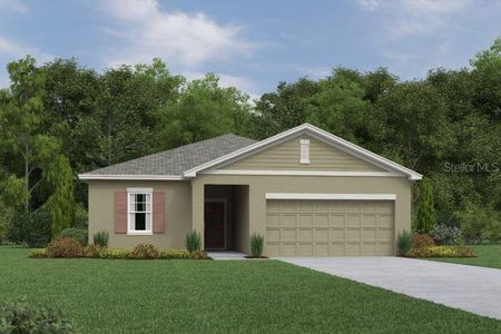 New construction Single-Family house 1425 Arbor Hill Drive, Deltona, FL 32725 Badland Homeplan- photo 0