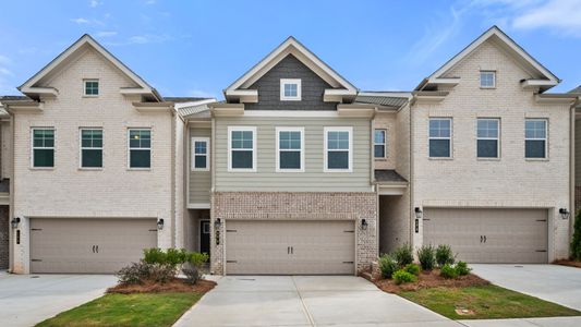New construction Townhouse house 207 Abbotts Crossing Cir, Conyers, GA 30094 plan Luca - image