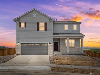 New construction Single-Family house 8819 Sedalia St, Commerce City, CO 80022 The Golden Gate- photo 0