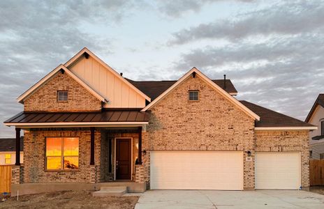 New construction Single-Family house 361 Treadwell Ln, Kyle, TX 78640 Tempe- photo 0