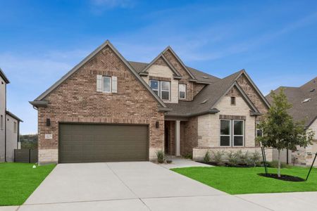 New construction Single-Family house 3221 Lookout Mountain Rd, Georgetown, TX 78628 plan The Tomball - image