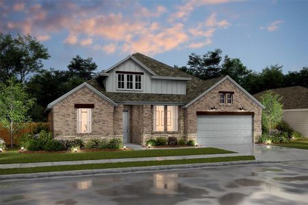 New construction Single-Family house 257 Wishing Pond Road, Lavon, TX 75166 Glasgow- photo 0