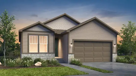 New construction Single-Family house 11924 Lost Peak Ln, Colorado Springs, CO 80925 plan Carnation - image