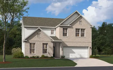 New construction Single-Family house 2511 Line Dr, Lawrenceville, GA 30043 plan The Mathis - image