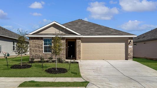 New construction Single-Family house 20508 Tuberville Ln, Manor, TX 78653 plan The Harris - image