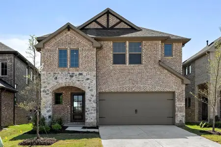 New construction Single-Family house 921 Apeldoorn Trl, Little Elm, TX 75068 plan 921 - image