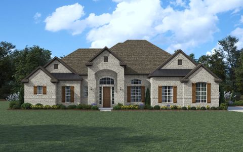 New construction Single-Family house 161 Swan Lake Drive, Waxahachie, TX 75165 Alexandria- photo 0