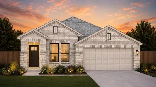 New construction Single-Family house 13709 Ryan Range Ln, Elgin, TX 78621 plan Rowan - image
