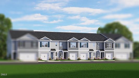 New construction Townhouse house 395 Freestall Dr, Wake Forest, NC 27587 - image