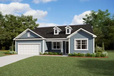 New construction Single-Family house 402 Tim Currin Rd, Lillington, NC 27546 plan Clearwater - image