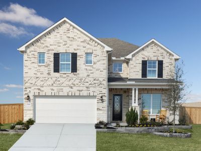 New construction Single-Family house 17122 Remington Meadows St, Waller, TX 77484 plan The Henderson (C404) - image
