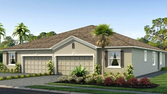 New construction Duplex house 2637 Warren Acres Blvd, Wesley Chapel, FL 33543 null- photo 0 0