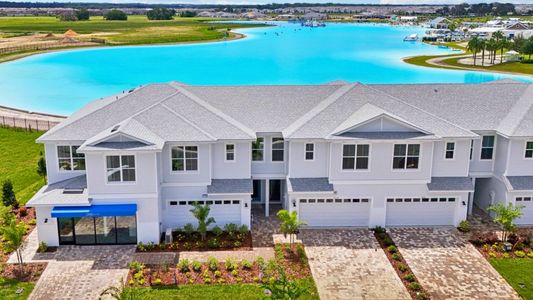 New construction Townhouse house 11136 Tidepool Ct, San Antonio, FL 33576 plan Aruba - image