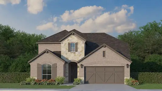 New construction Single-Family house 1241 Greenbriar Ave, Haslet, TX 76052 plan 1525 - image