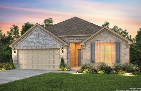 New construction Single-Family house 811 Silverberry Drive, New Braunfels, TX 78132 McKinney- photo 0