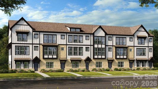 New construction Townhouse house 3920 Clemson Aly, Indian Land, SC 29707 plan Breckenridge II - image