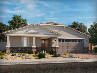 New construction Single-Family house 17685 W Southgate Ave, Goodyear, AZ 85338 Bailey- photo 0