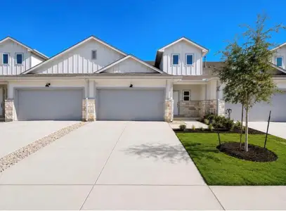 New construction Townhouse house 8518 Wellspring Lp, Round Rock, TX 78665 - image