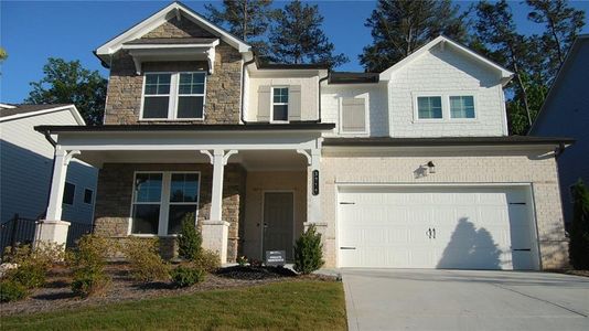 New construction Single-Family house 3219 Shirecrest Ln, Dacula, GA 30019 plan Sumner - image