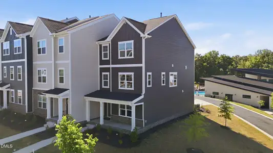 New construction Townhouse house 845 Basswood Glen Trl, Knightdale, NC 27545 - image