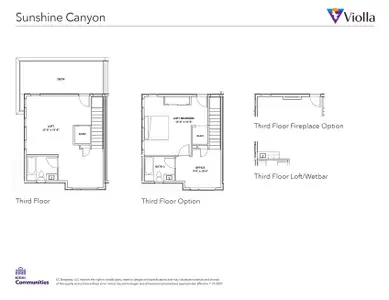 New construction Townhouse house 1120 Violet Ave, Boulder, CO 80304 plan Flatiron - image 3