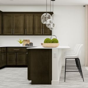 Kitchen island and cabinetry