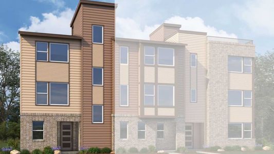 New construction Townhouse house 14219 Currant St, Broomfield, CO 80020 plan Columbia - image