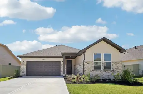New construction Single-Family house 14465 Trumpet Ln, Splendora, TX 77372 plan Hollis - image