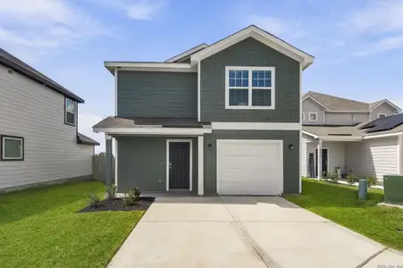 New construction Single-Family house 10311 Fuji Ct, San Antonio, TX 78224 plan The Harper - image