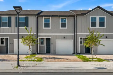 New construction Townhouse house 1429 Bluewater Ln, Rockledge, FL 32955 plan Palm - image
