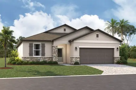 New construction Single-Family house 8720 Canard Cv, Palmetto, FL 34221 plan Augustine - image