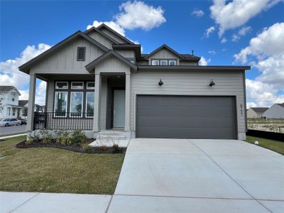 New construction Single-Family house 8751 Wellspring Loop, Round Rock, TX 78665 Plan D- photo 2 2