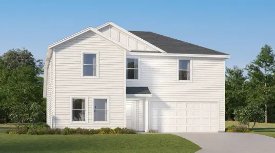 New construction Single-Family house 2614 Lasso Lp, Eagle Lake, FL 33839 plan Cobb - image