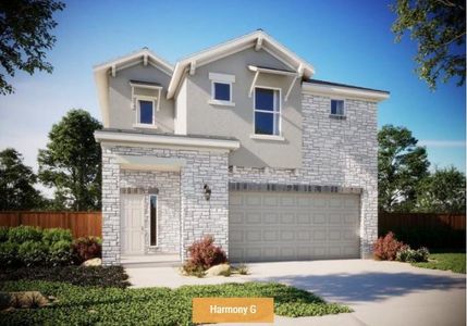 New construction Single-Family house 11408 Crazy Alice Run, Austin, TX 78653 plan Harmony - image
