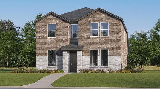 New construction Single-Family house 17907 Nashville Warbler Rd, Pflugerville, TX 78660 plan Mia - image