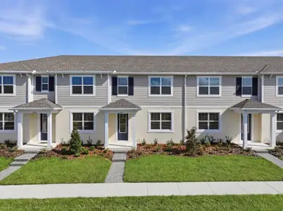 New construction Townhouse house 2211 Nightshade Grove Ln, Apopka, FL 32712 plan Aurora - image